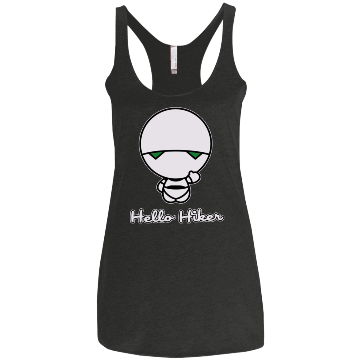Hello Hiker Women's Triblend Racerback Tank
