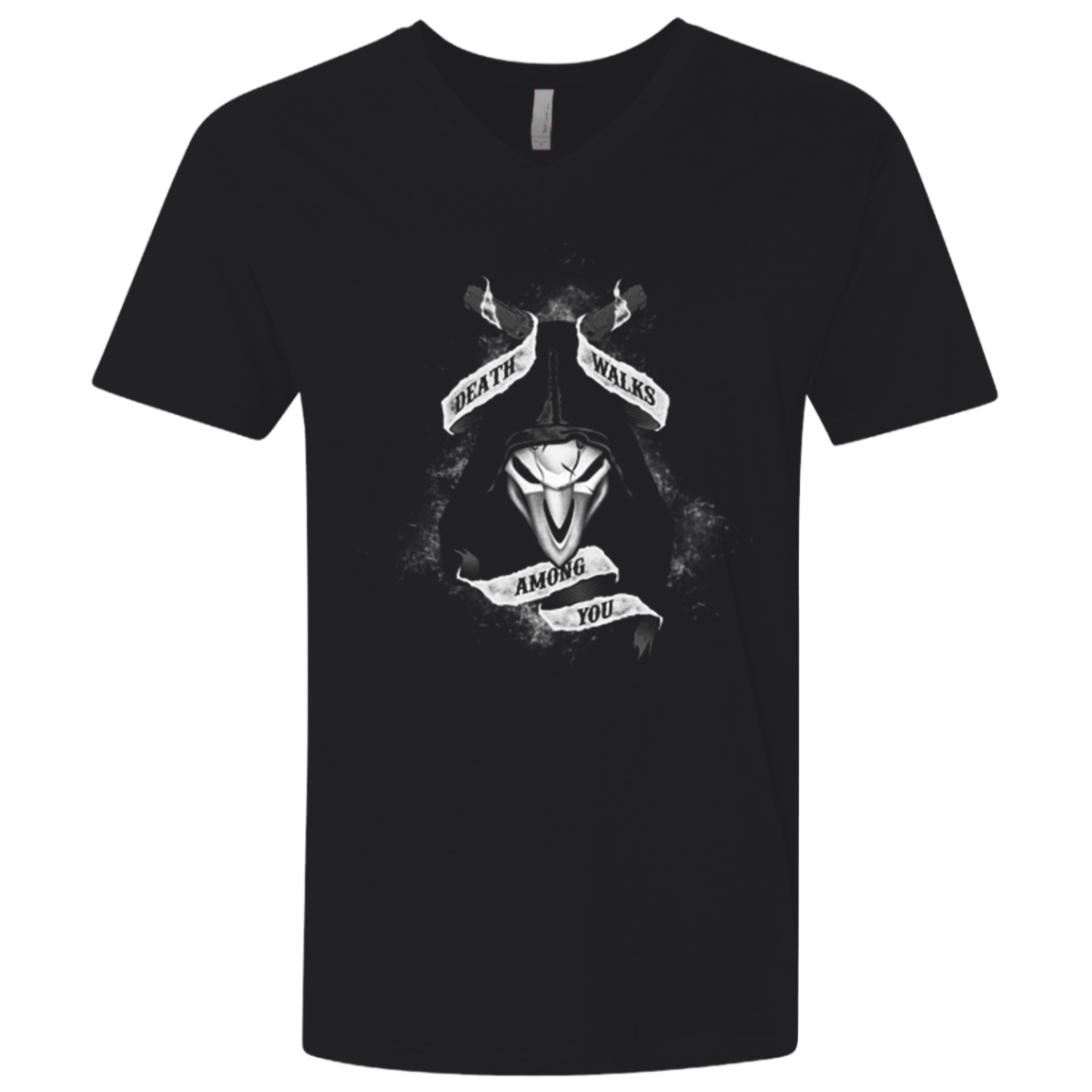 Death Walks Among You Men's Premium V-Neck