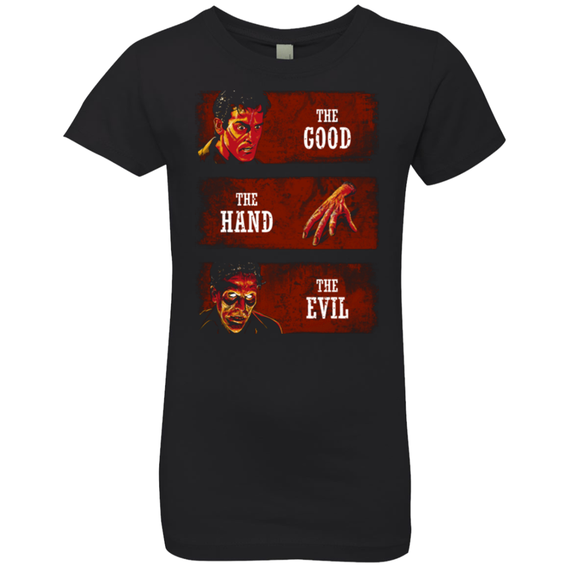 The Good the Hand and the Evil Girls Premium T-Shirt
