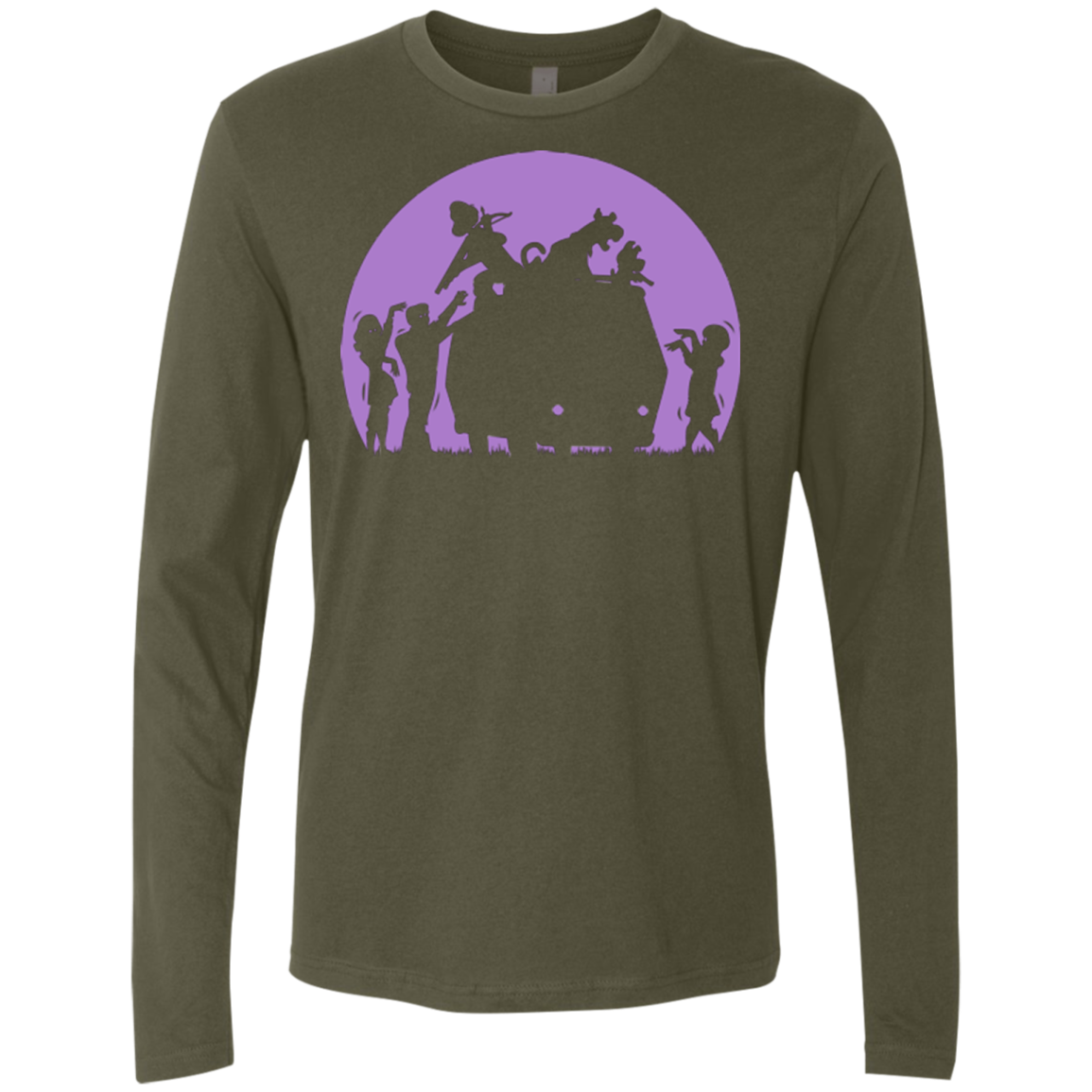 Zoinks They're Zombies Men's Premium Long Sleeve