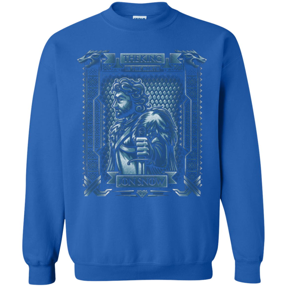 Jon Snow King in the North Crewneck Sweatshirt