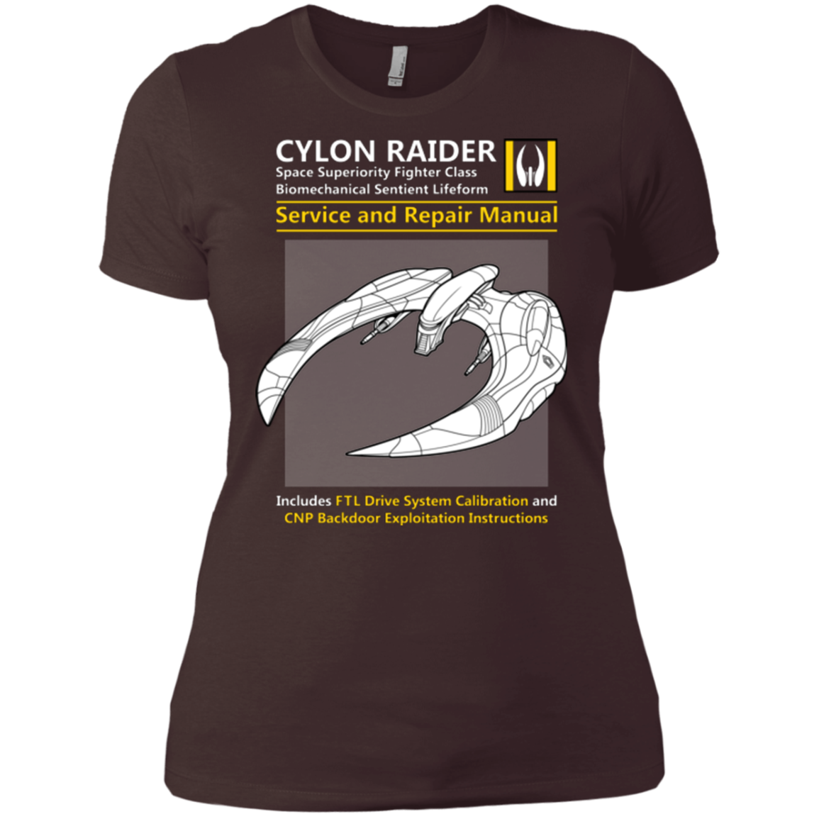 CYLON RAIDER SERVICE & REPAIR MANUAL Women's Premium T-Shirt
