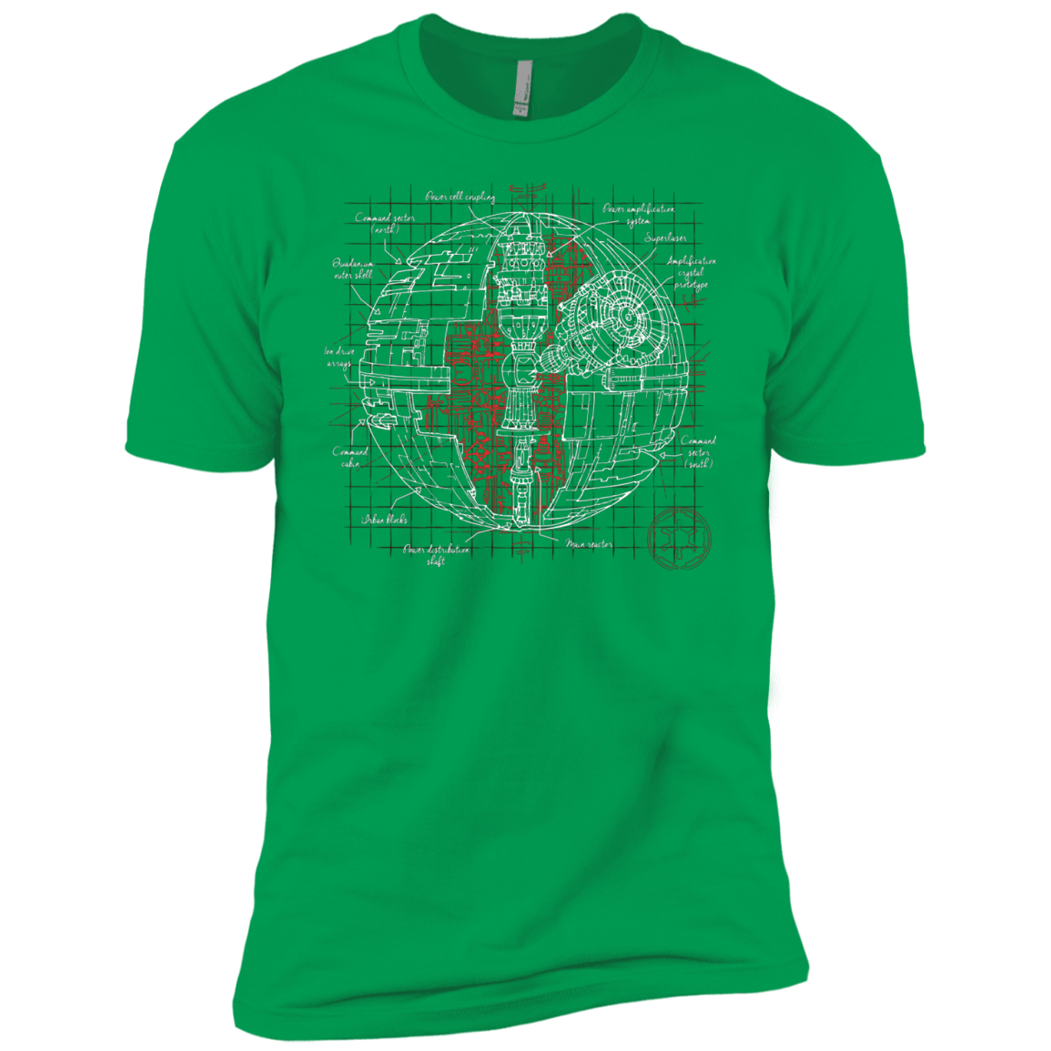 Death Star Plan Boys Premium T-Shirt