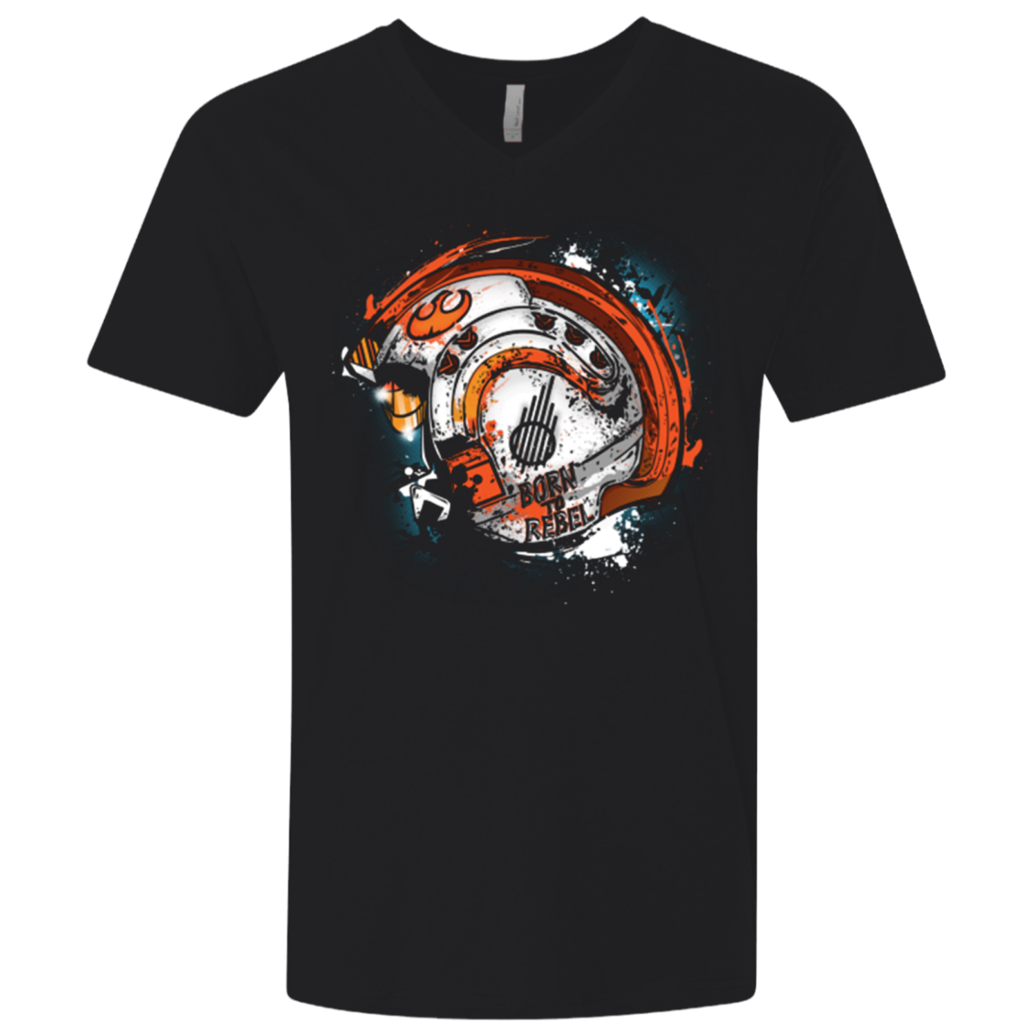 Born to Rebel Men's Premium V-Neck