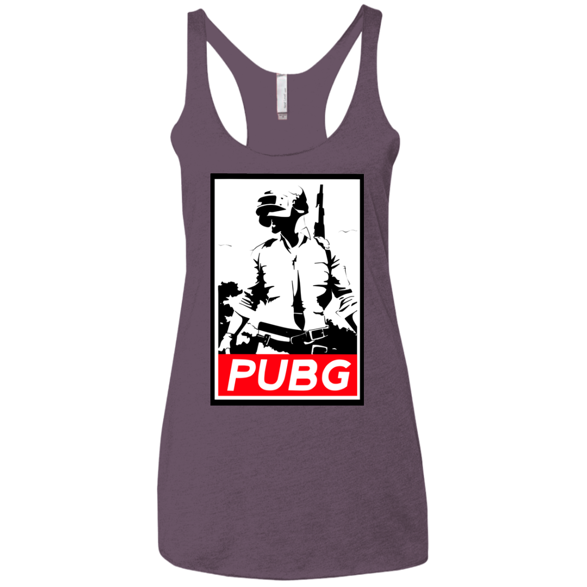 PUBG Women's Triblend Racerback Tank