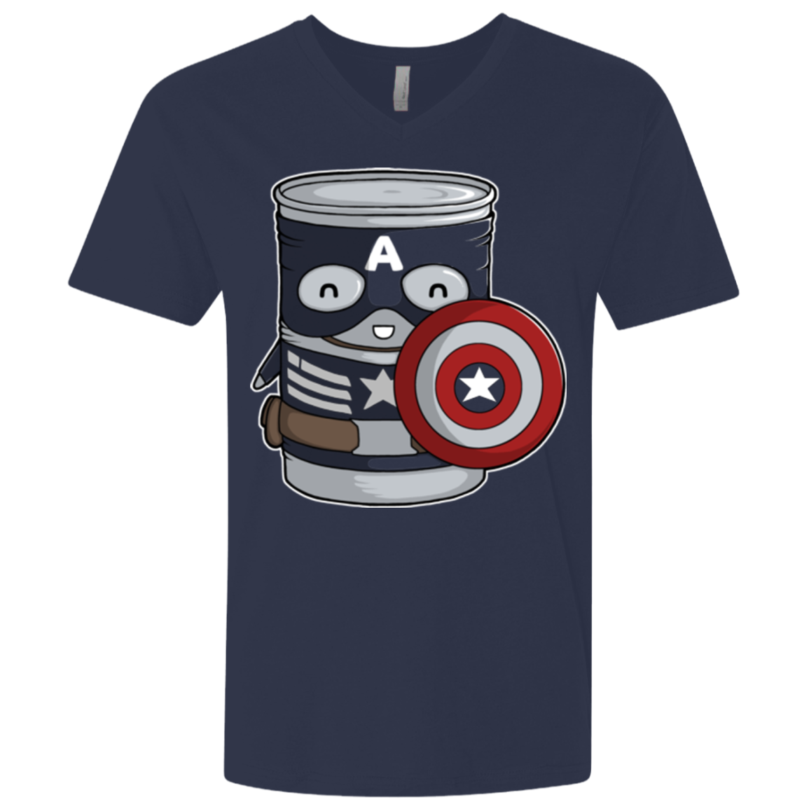 CapTin America Men's Premium V-Neck