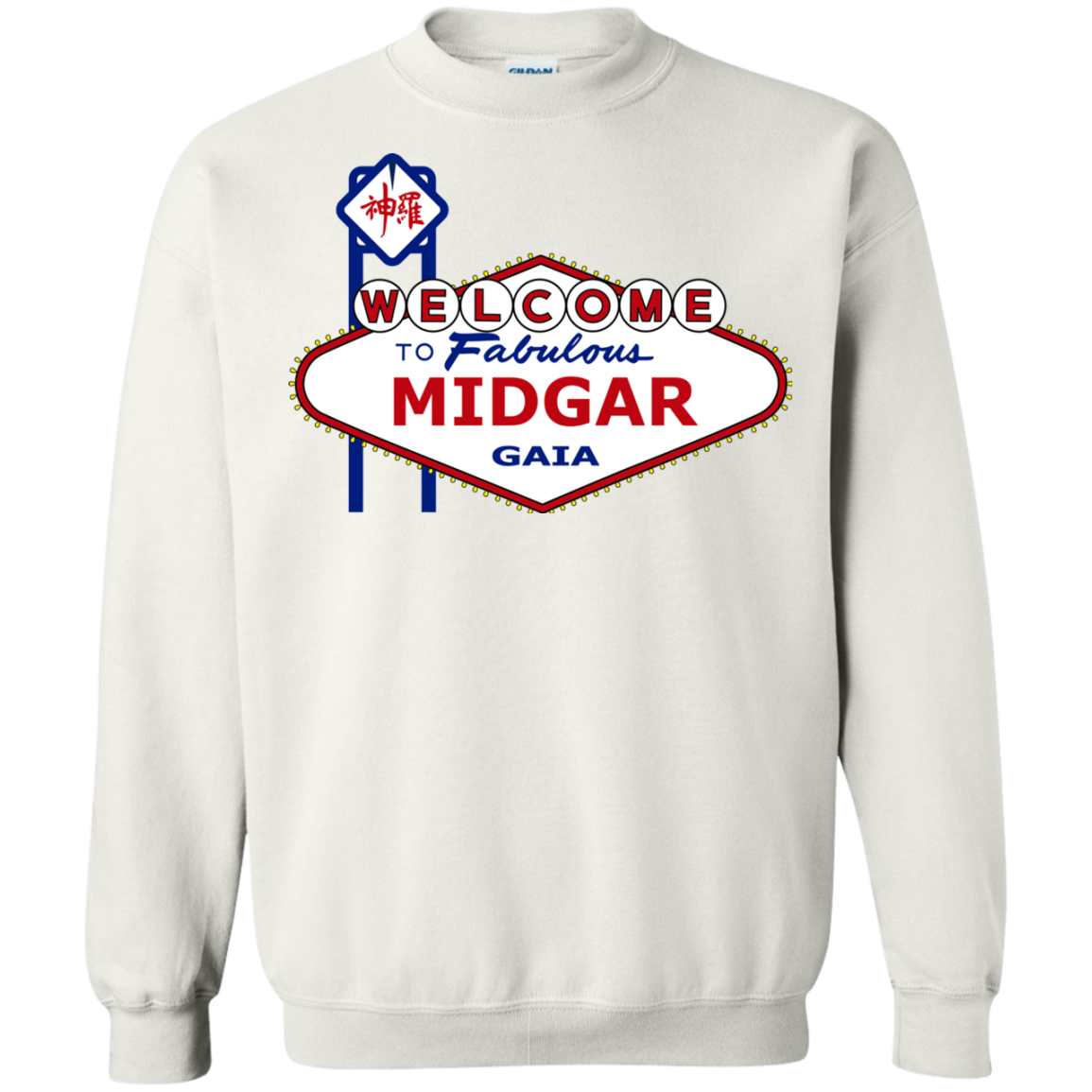 Viva Midgar Crewneck Sweatshirt