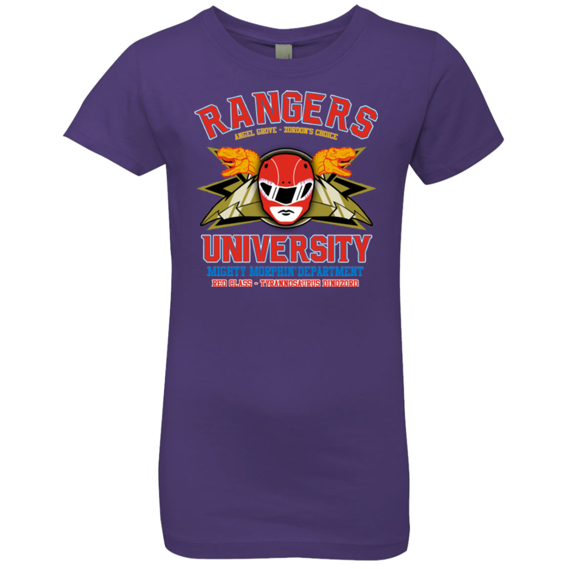 Rangers U - Red Ranger Girls Premium T-Shirt