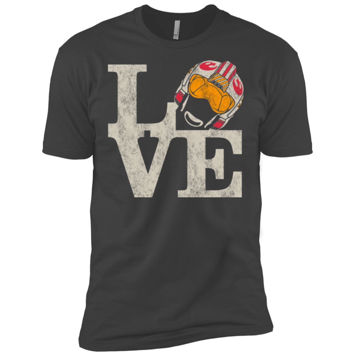 LOVE Rebel Pilot Men's Premium T-Shirt