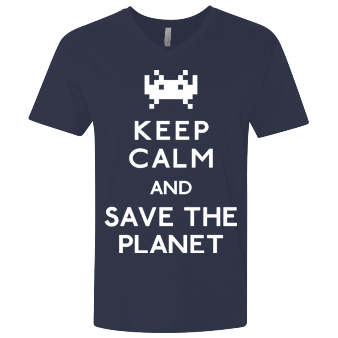 Save the planet Men's Premium V-Neck