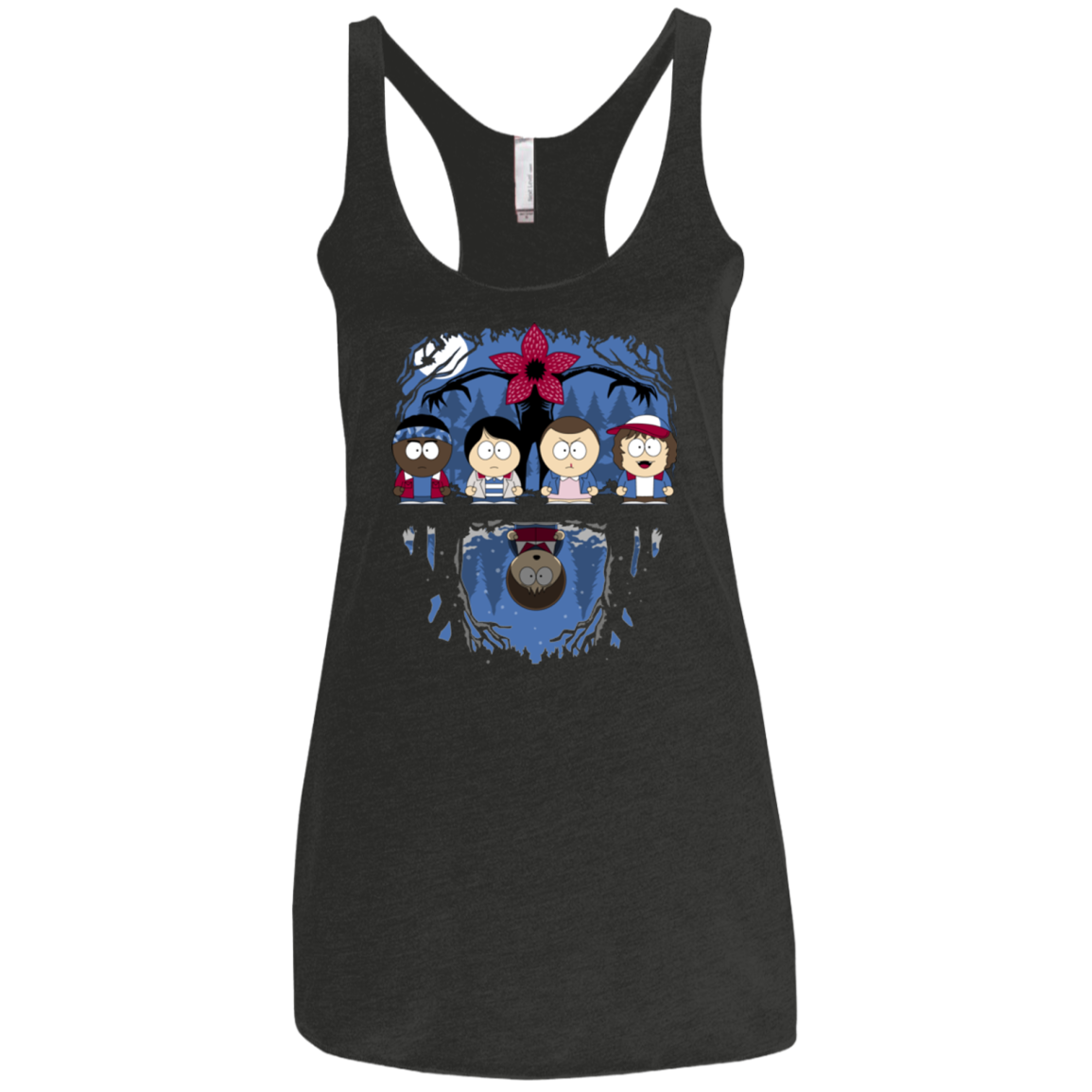 Stranger Park Women's Triblend Racerback Tank