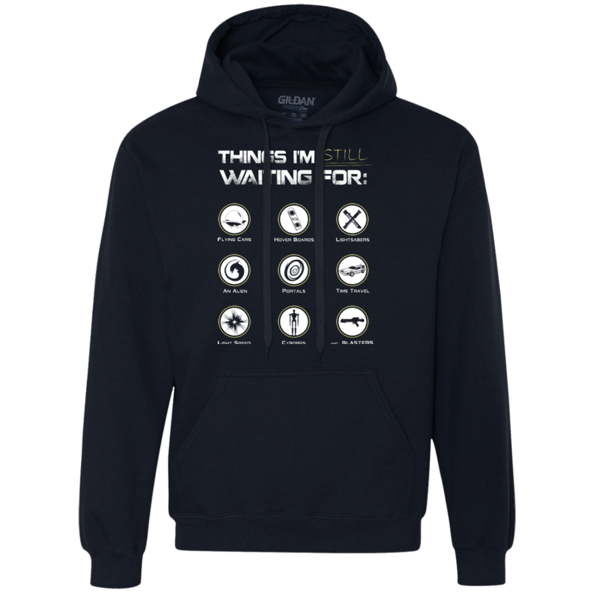 Still Waiting Premium Fleece Hoodie