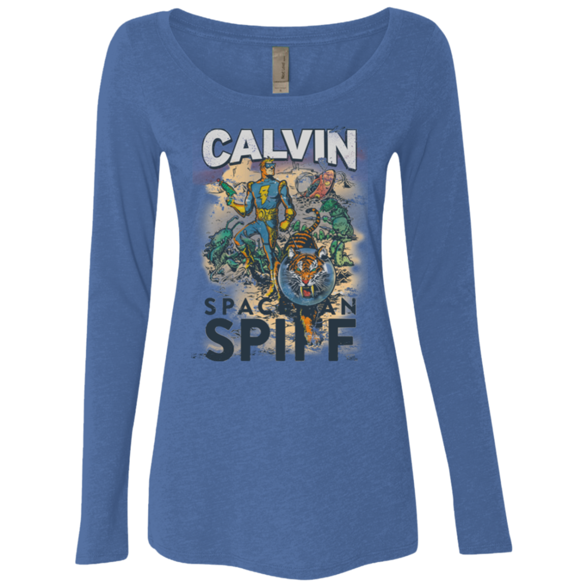 Spaceman Spiff Women's Triblend Long Sleeve Shirt