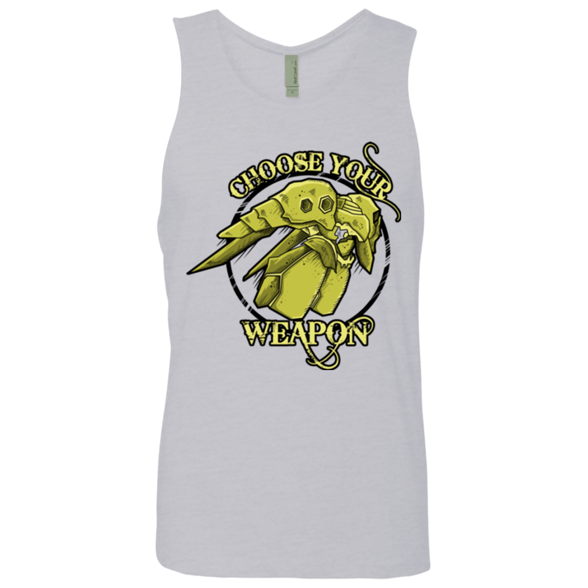 CHOOSE YOUR WEAPON Men's Premium Tank Top