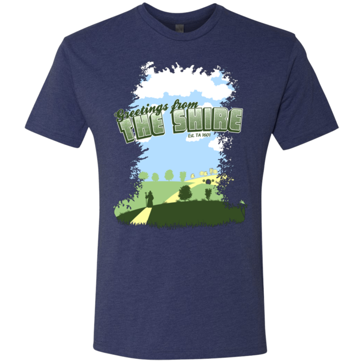 Greetings From Shire Men's Triblend T-Shirt