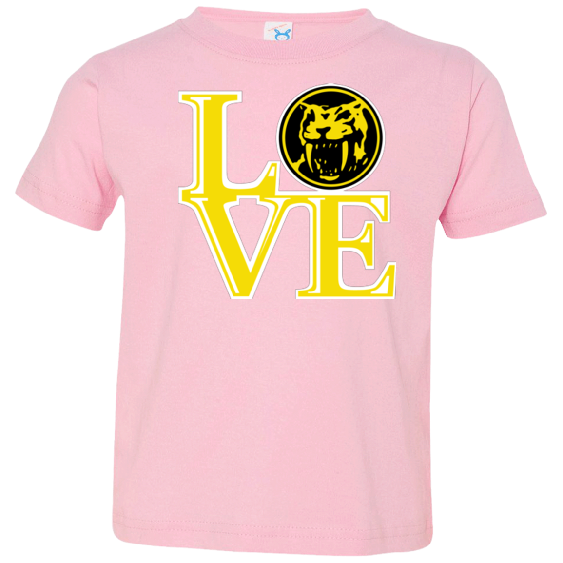 Yellow Ranger LOVE Toddler Premium T-Shirt