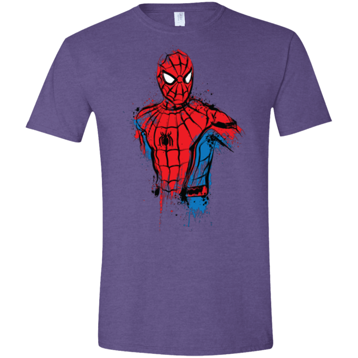 Spiderman- Friendly Neighborhood Men's Semi-Fitted Softstyle
