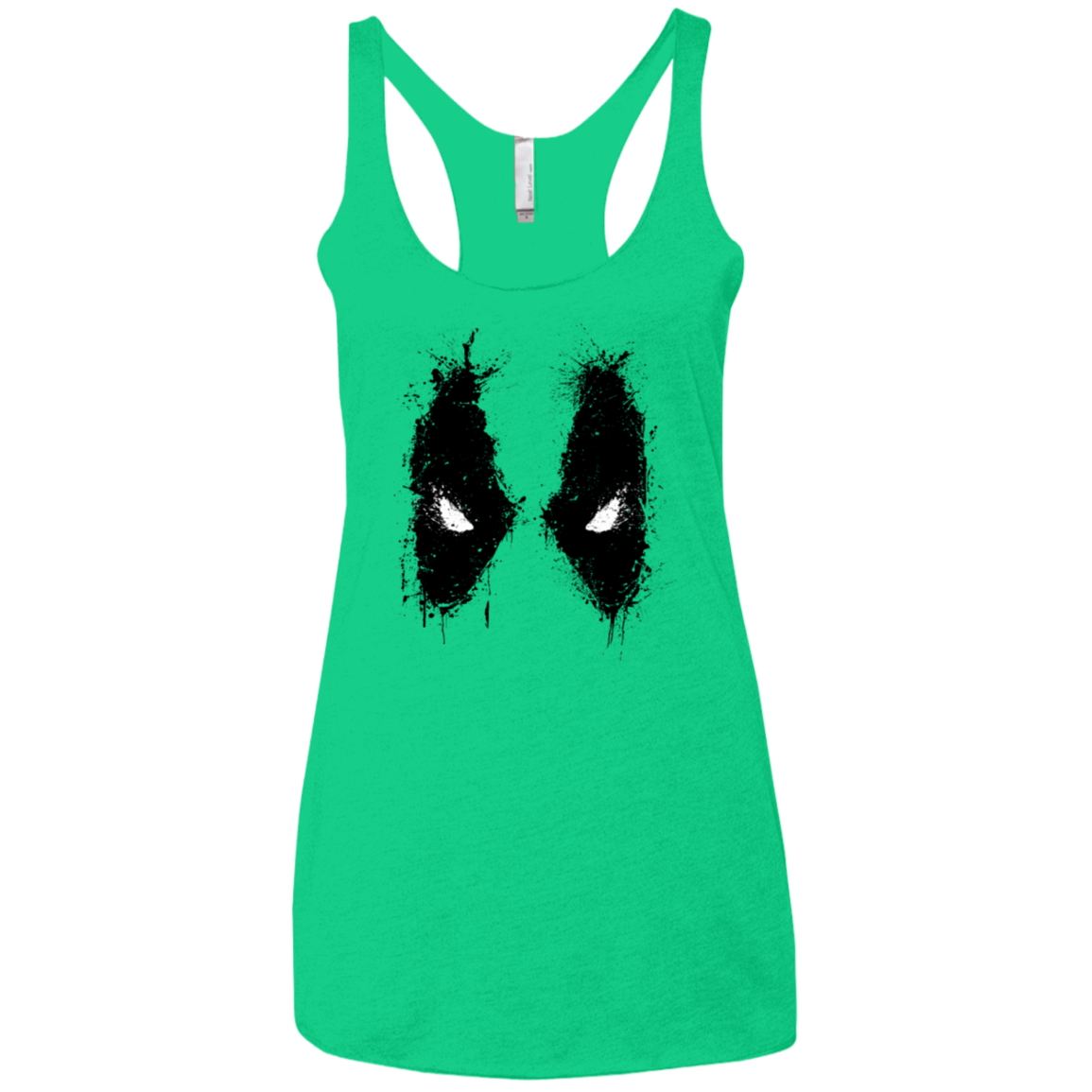 Splatted Merc Women's Triblend Racerback Tank