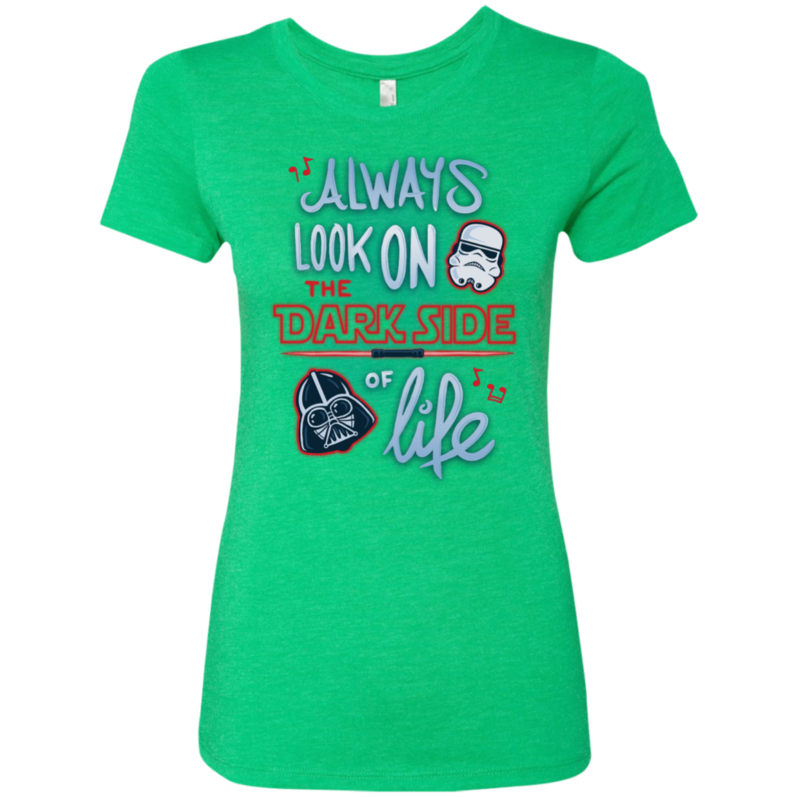 Dark Side of Life Women's Triblend T-Shirt