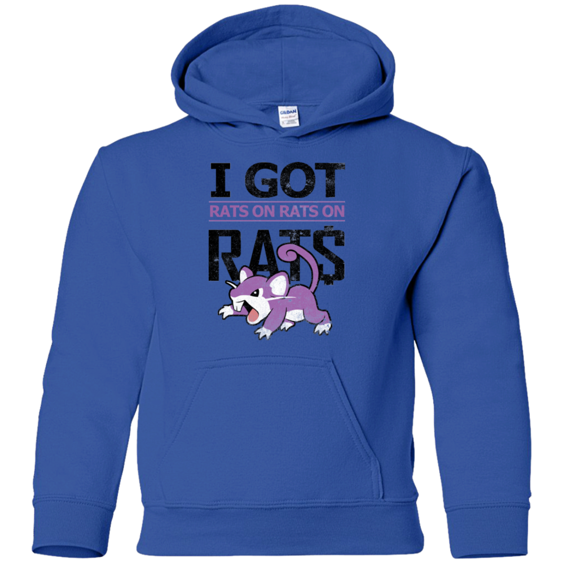 Rats on rats on rats Youth Hoodie