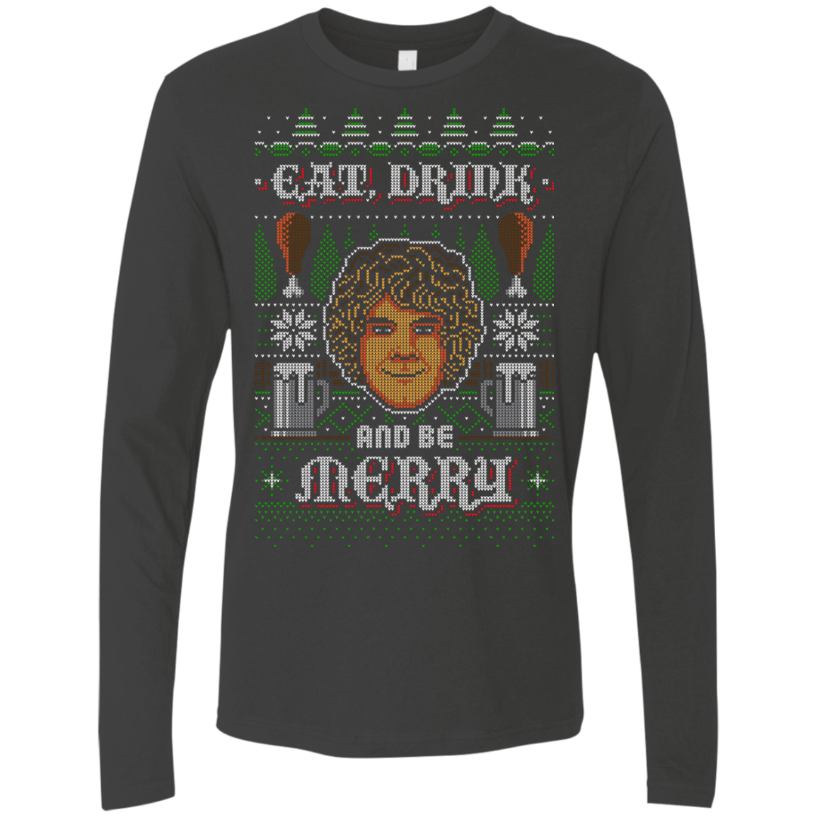 Be Merry Men's Premium Long Sleeve