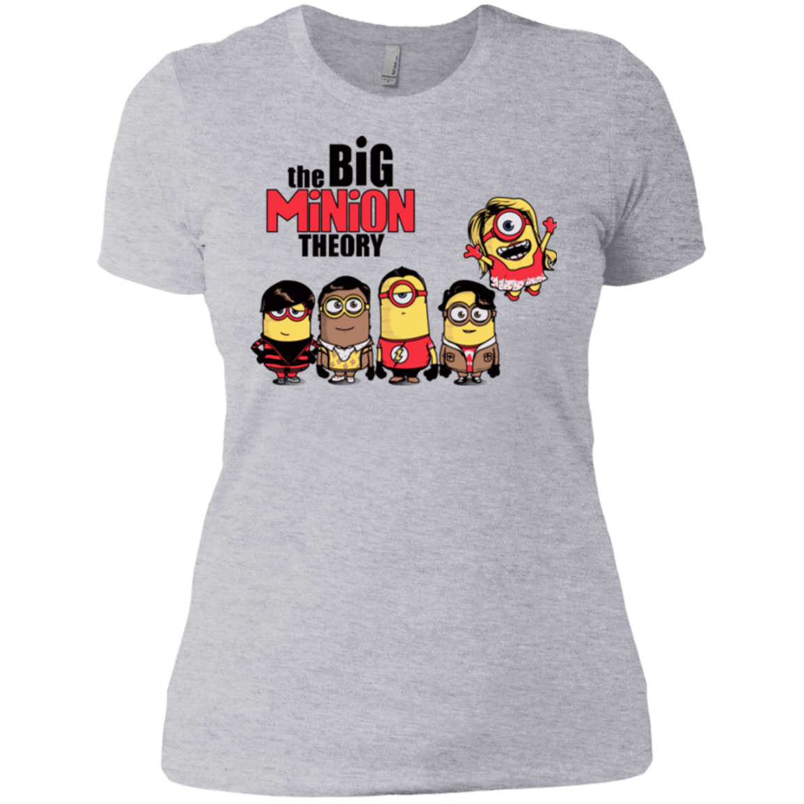 THE BIG MINION THEORY Women's Premium T-Shirt