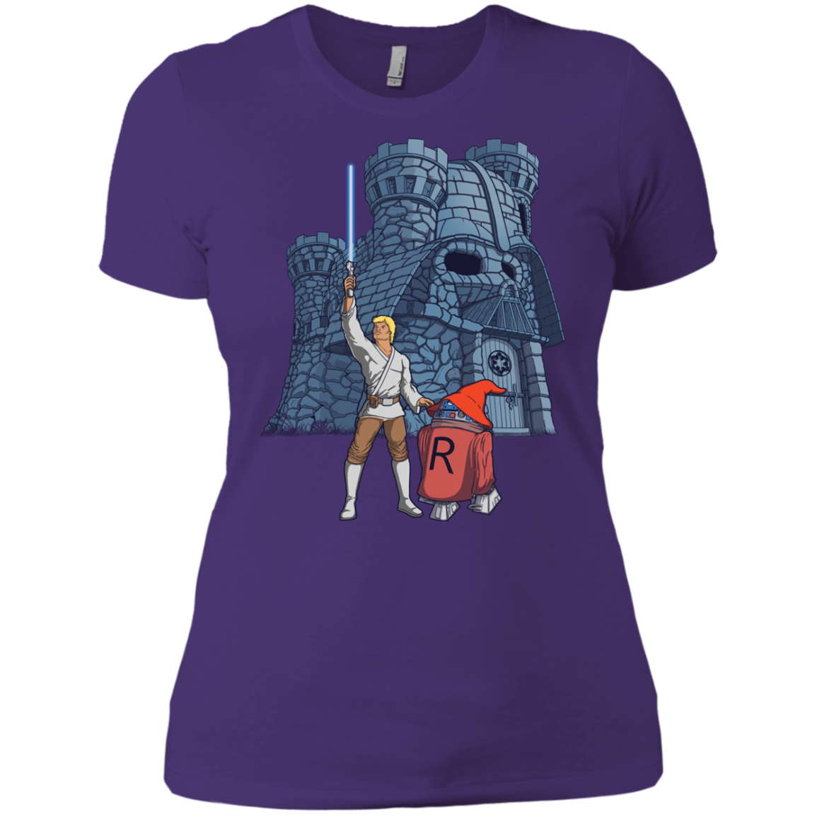 Darthskull Castle Women's Premium T-Shirt