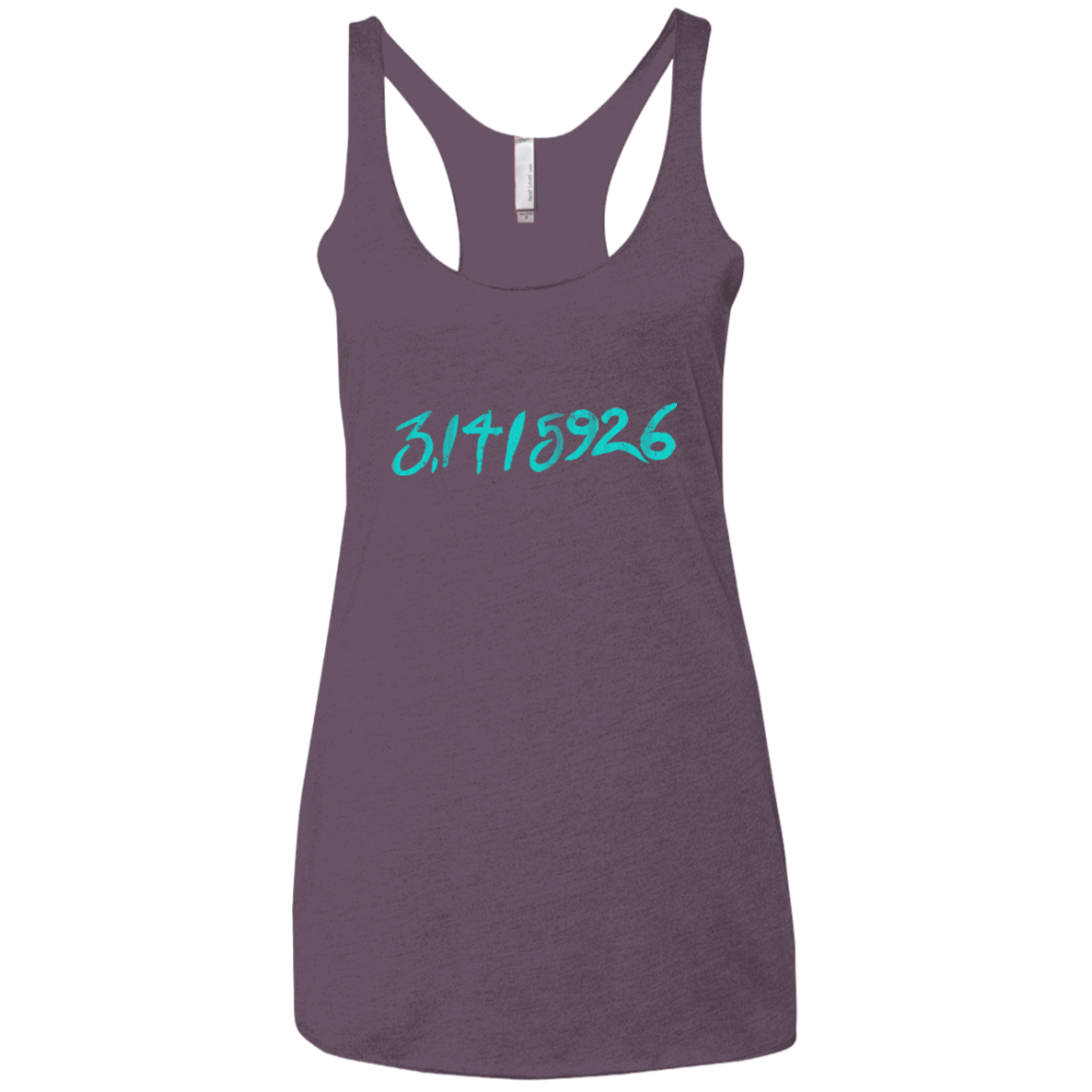Pi Date Women's Triblend Racerback Tank