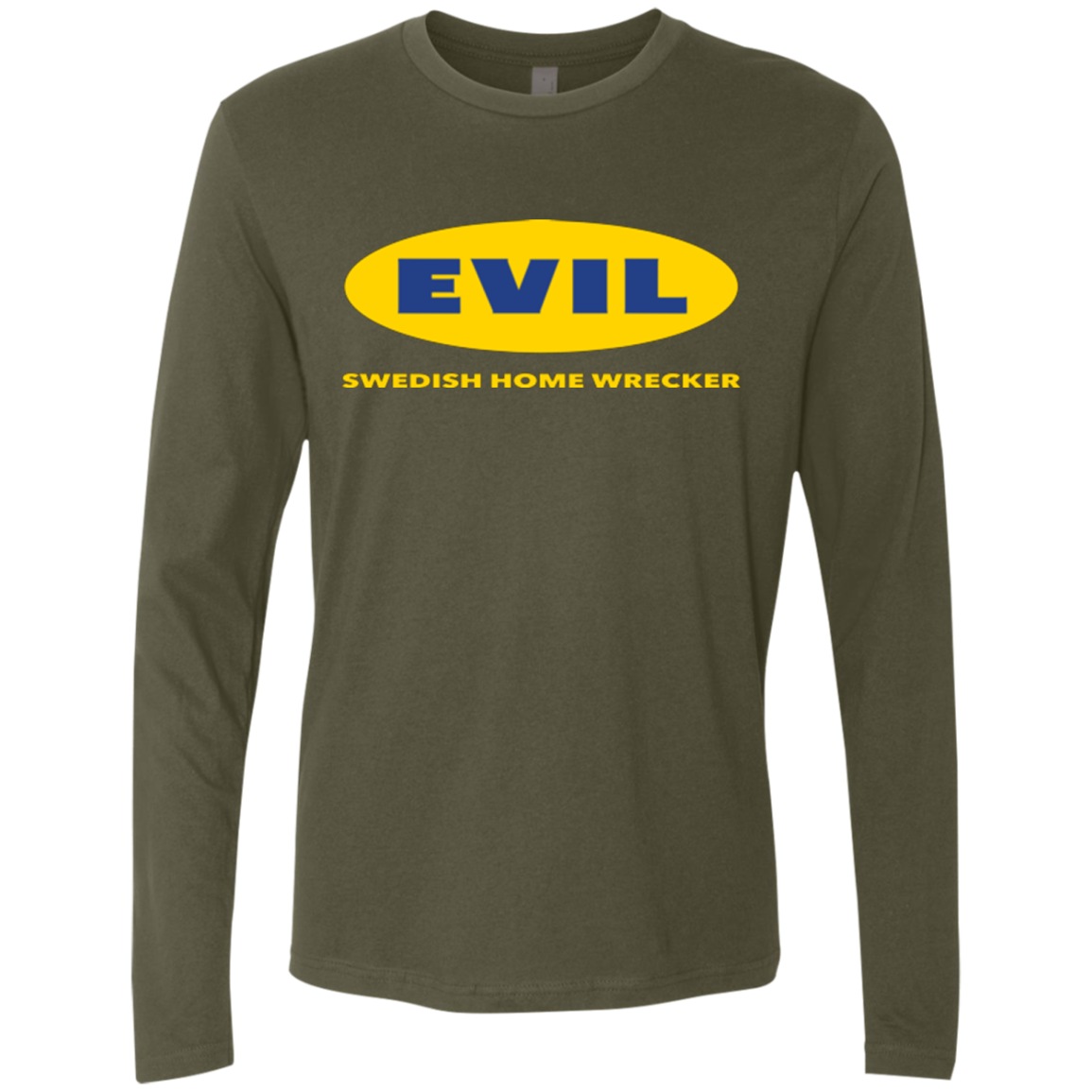 EVIL Home Wrecker Men's Premium Long Sleeve