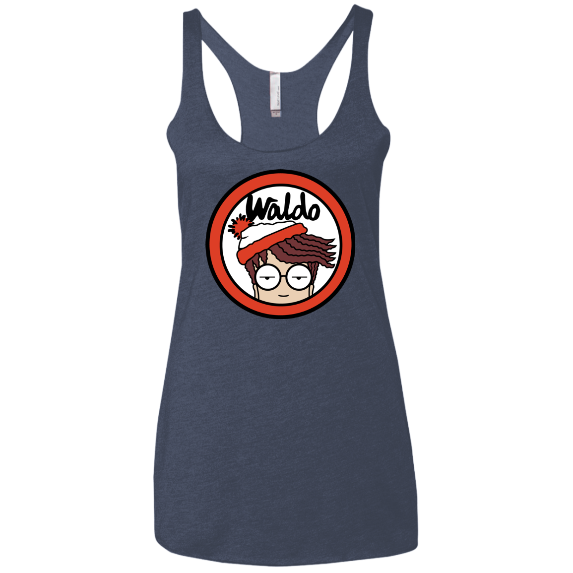 Waldario Women's Triblend Racerback Tank