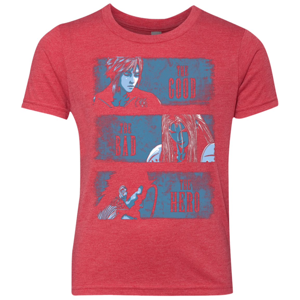 The Good the Bad and the Hero Youth Triblend T-Shirt