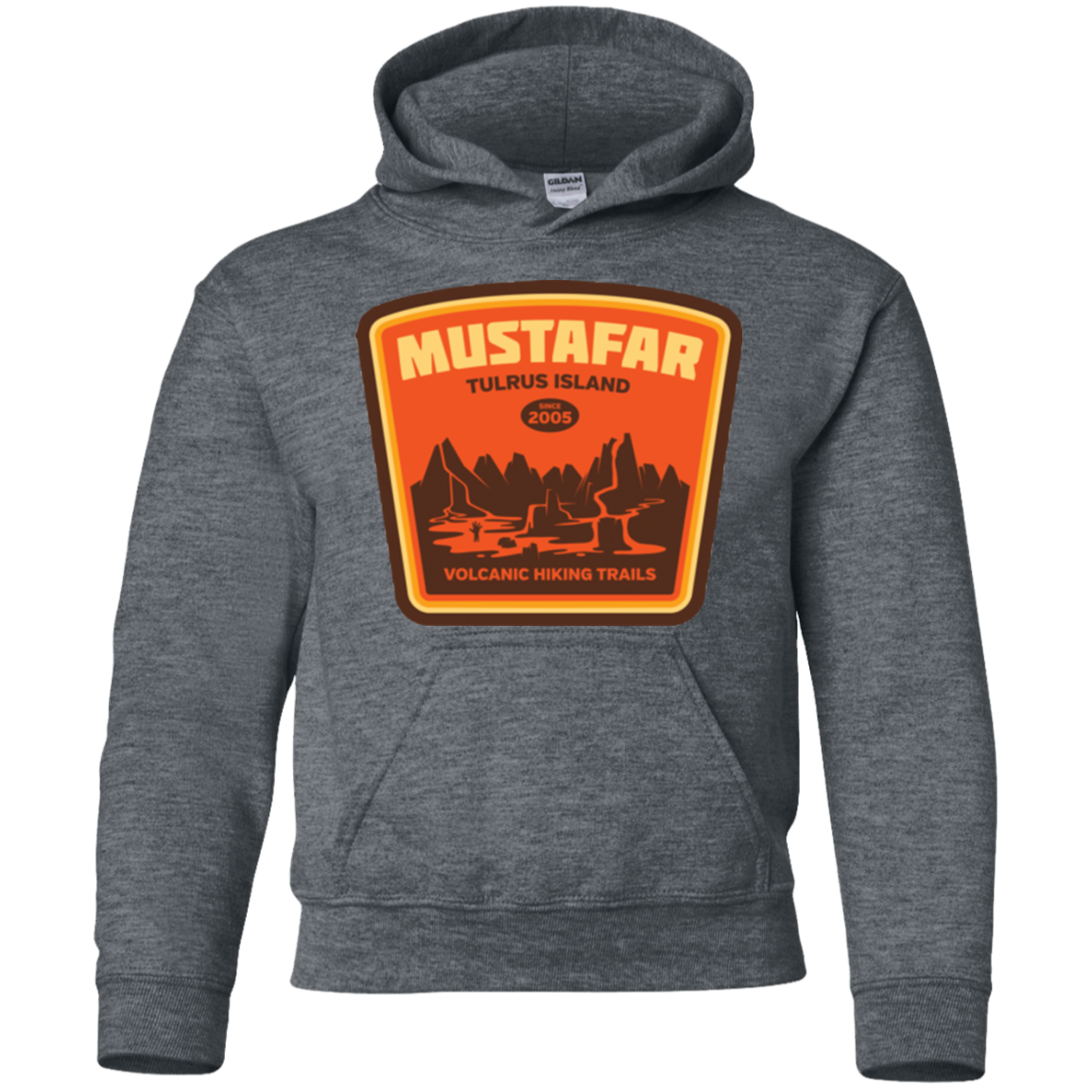 Volcanic Hiking Trails Youth Hoodie