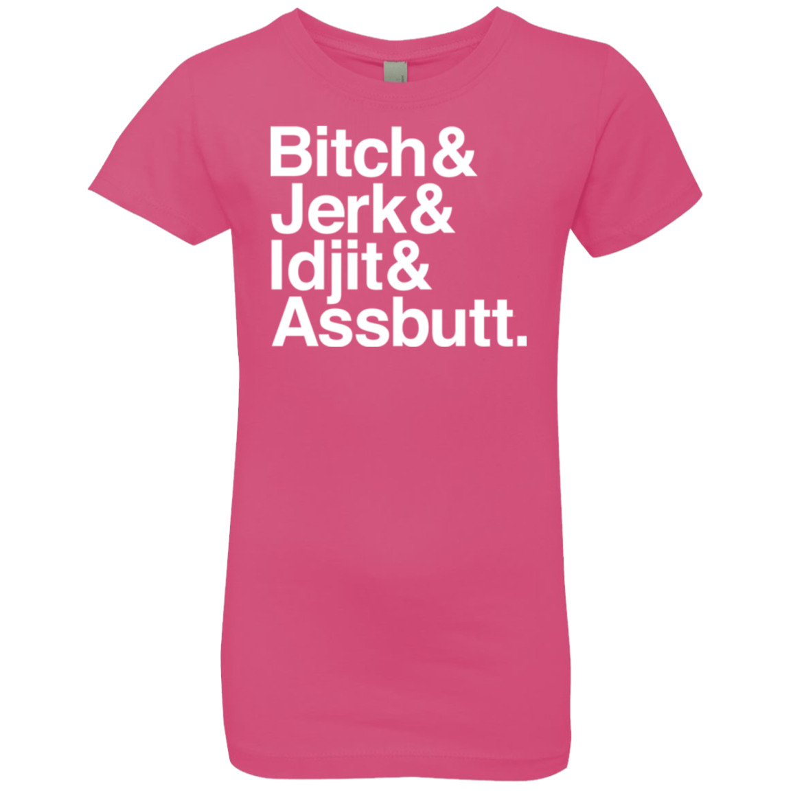 Team Free Will Helvetica Girls Premium T-Shirt