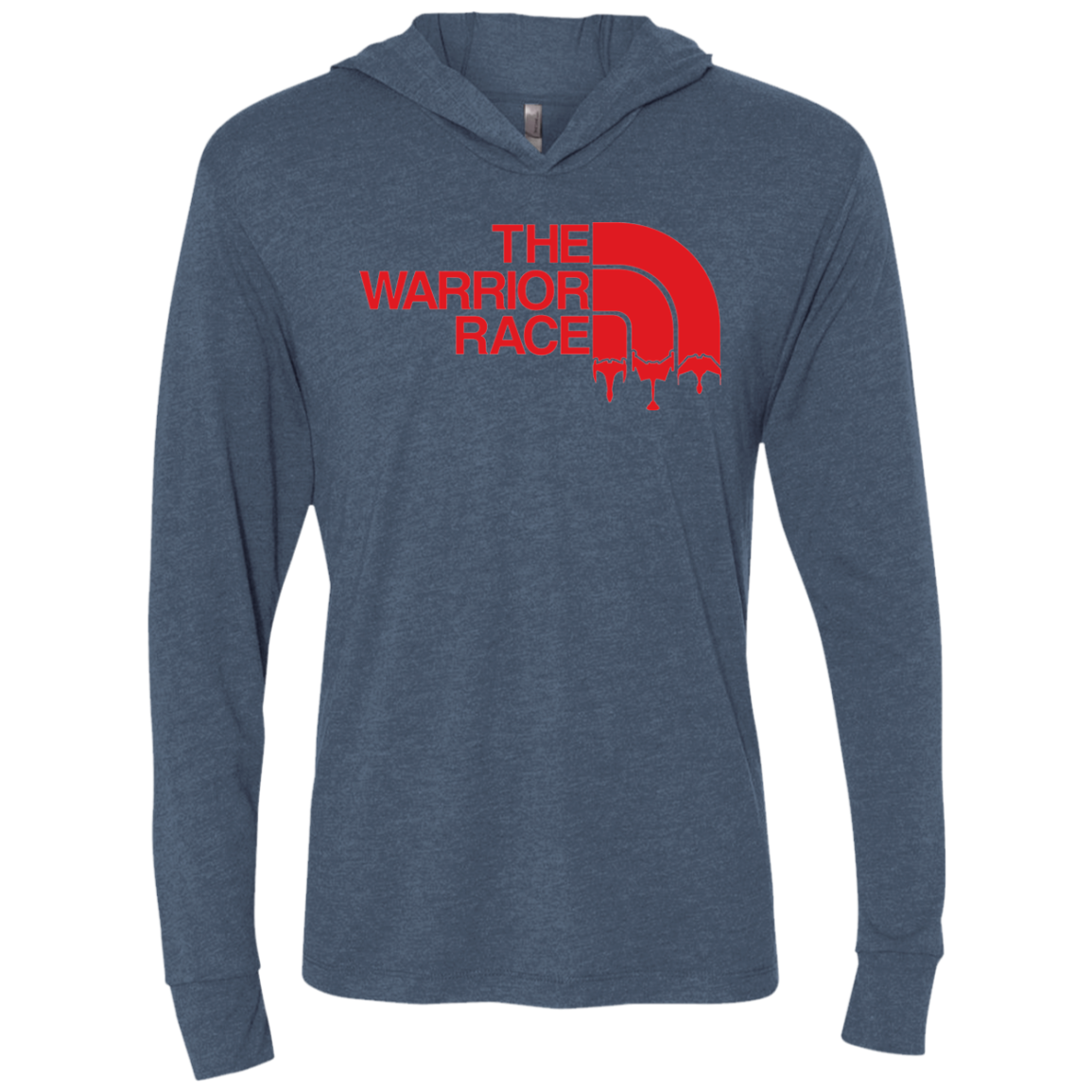 THE WARRIOR RACE Triblend Long Sleeve Hoodie Tee