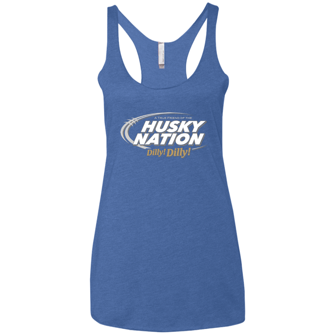 Washington Dilly Dilly Women's Triblend Racerback Tank