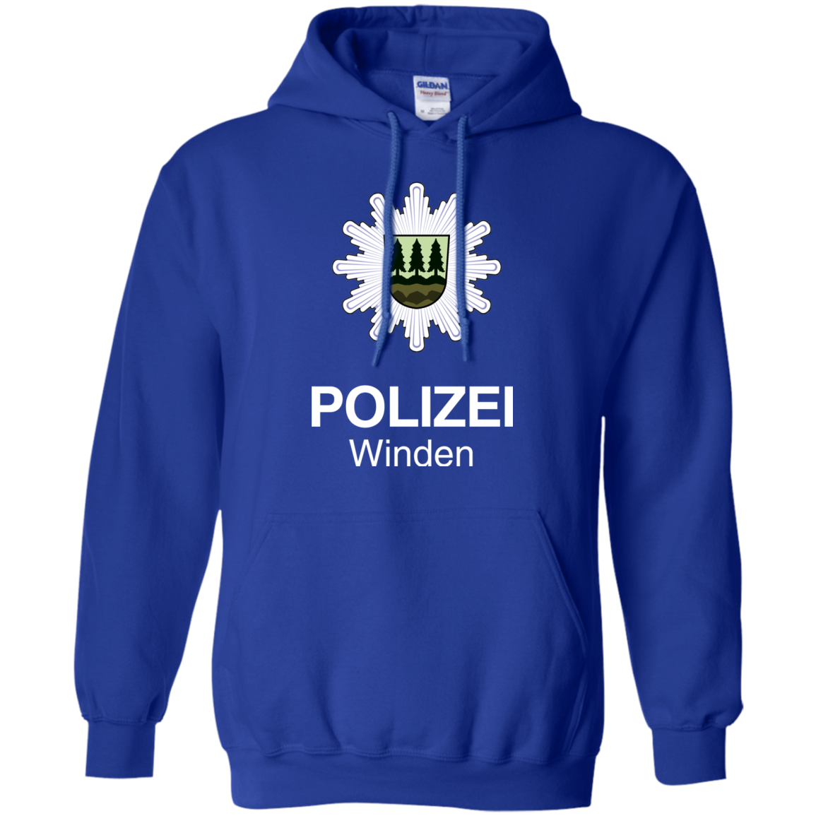 Winden Polizei Pullover Hoodie