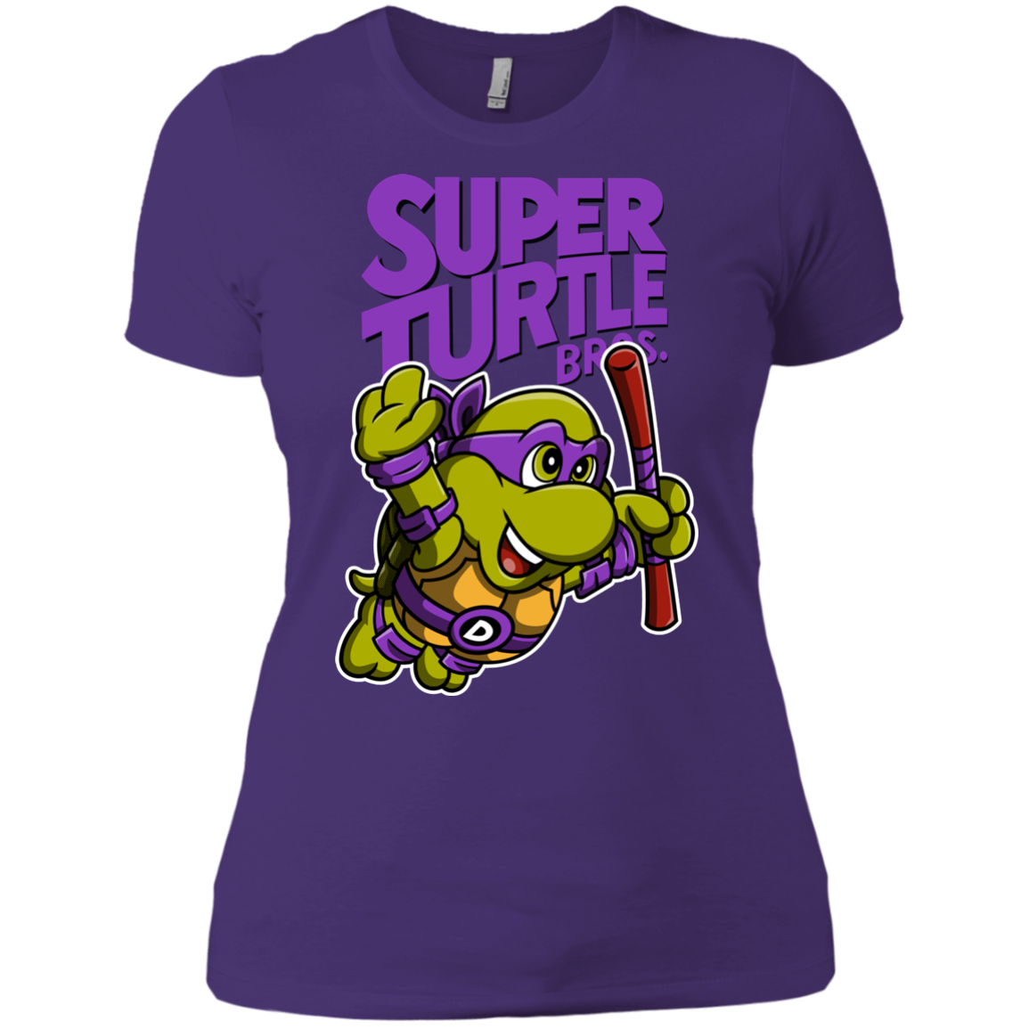 Super Turtle Bros Donnie Women's Premium T-Shirt
