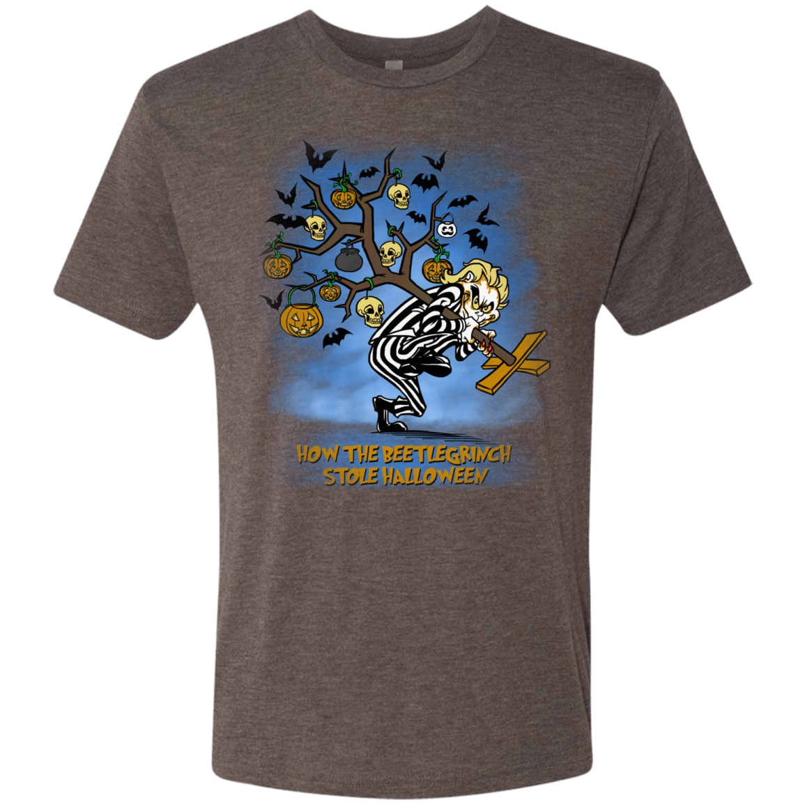 Beetlegrinch Men's Triblend T-Shirt