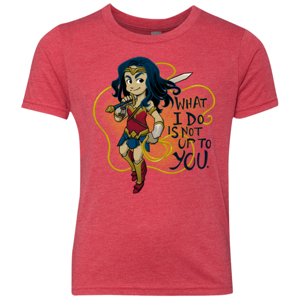 WW Text Youth Triblend T-Shirt