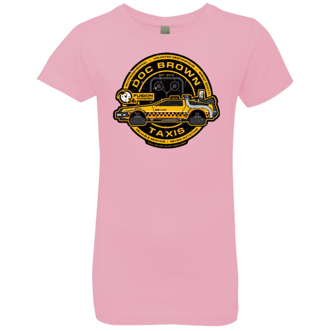 Doc Brown Taxis Girls Premium T-Shirt