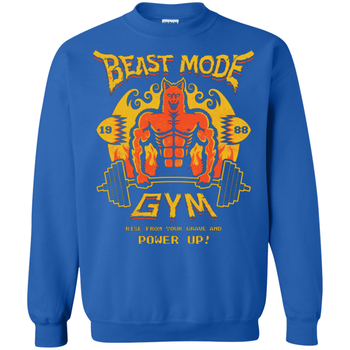 Beast Mode Gym Crewneck Sweatshirt