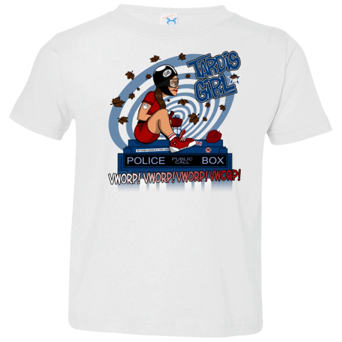 Tardis Girl Toddler Premium T-Shirt