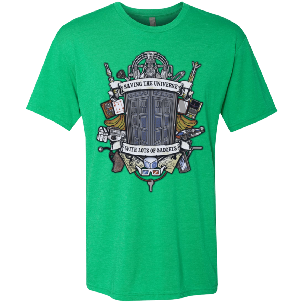 Timelord Crest Men's Triblend T-Shirt