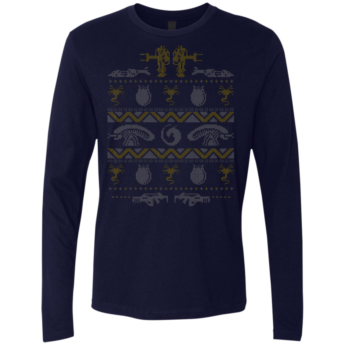 Xmas Bug Hunt Men's Premium Long Sleeve