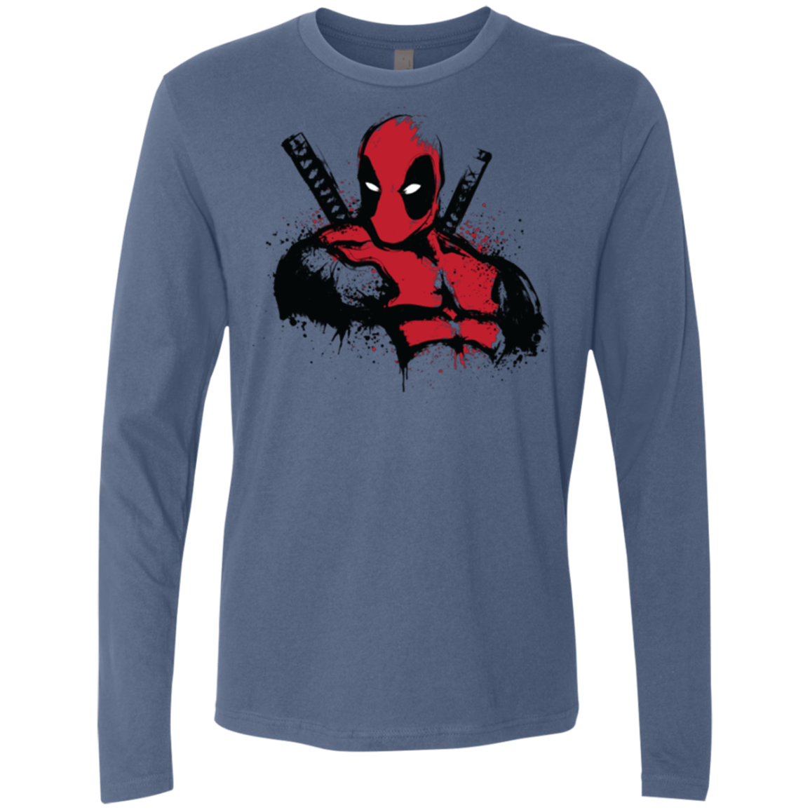 The Merc in Red Men's Premium Long Sleeve