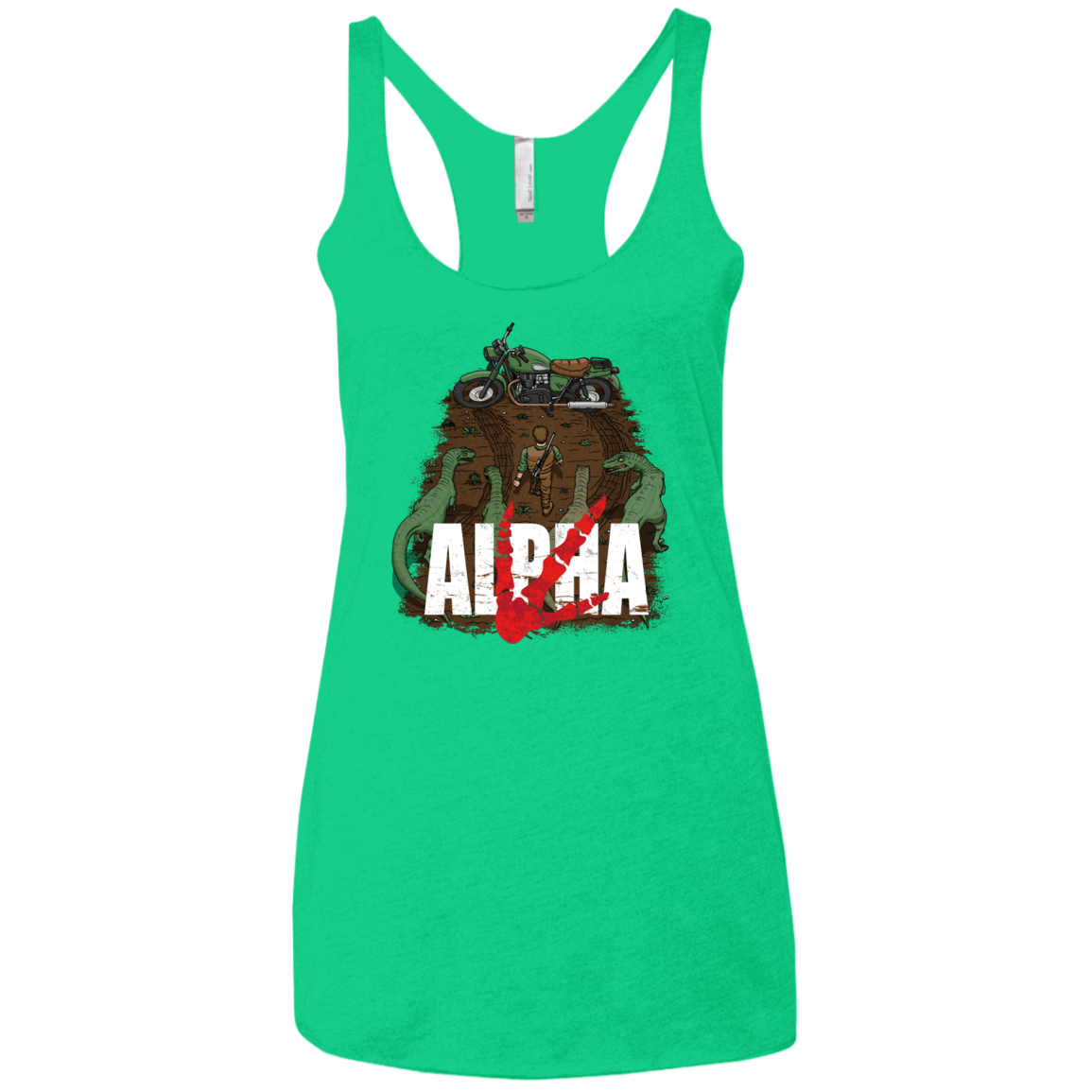 Akira Park Women's Triblend Racerback Tank