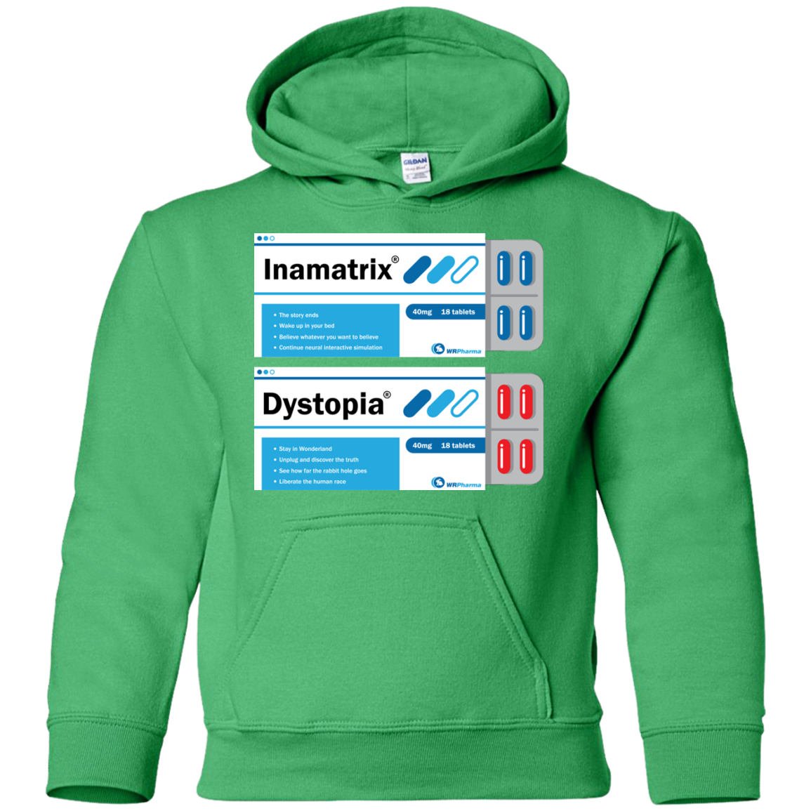 Red or Blue Youth Hoodie