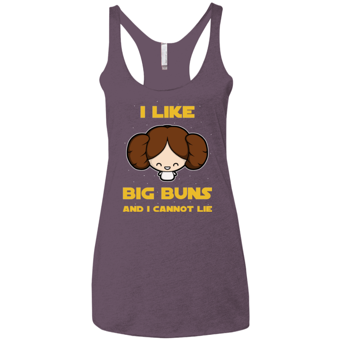 I Like Big Buns Women's Triblend Racerback Tank