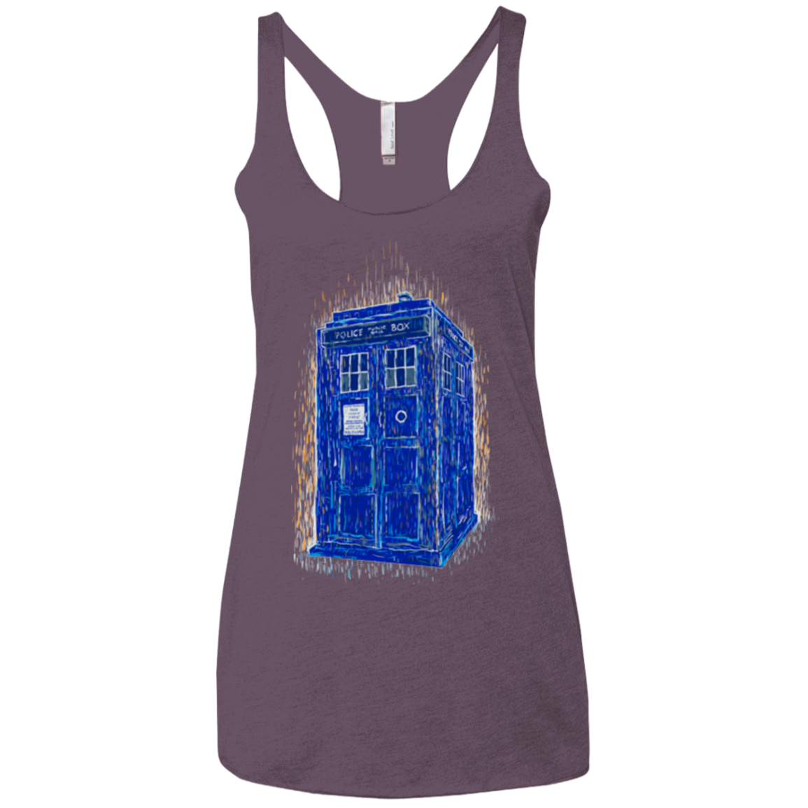 Woodcutardis Women's Triblend Racerback Tank