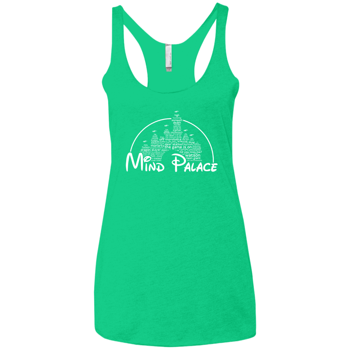 Mind Palace Women's Triblend Racerback Tank